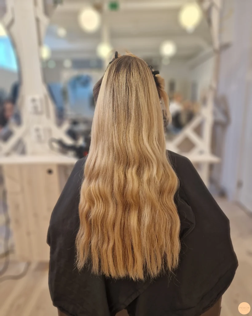 Warm blonde