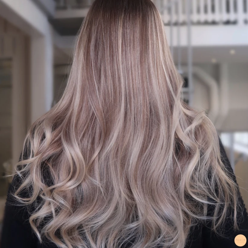 Soft blond med mer kontraster