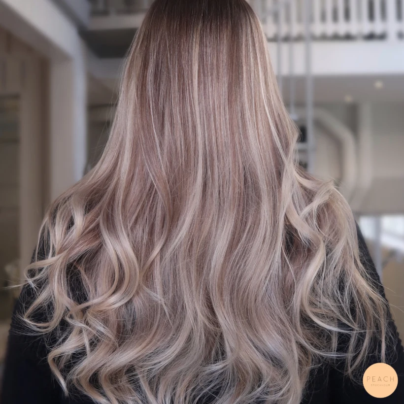 Soft blond med mer kontraster