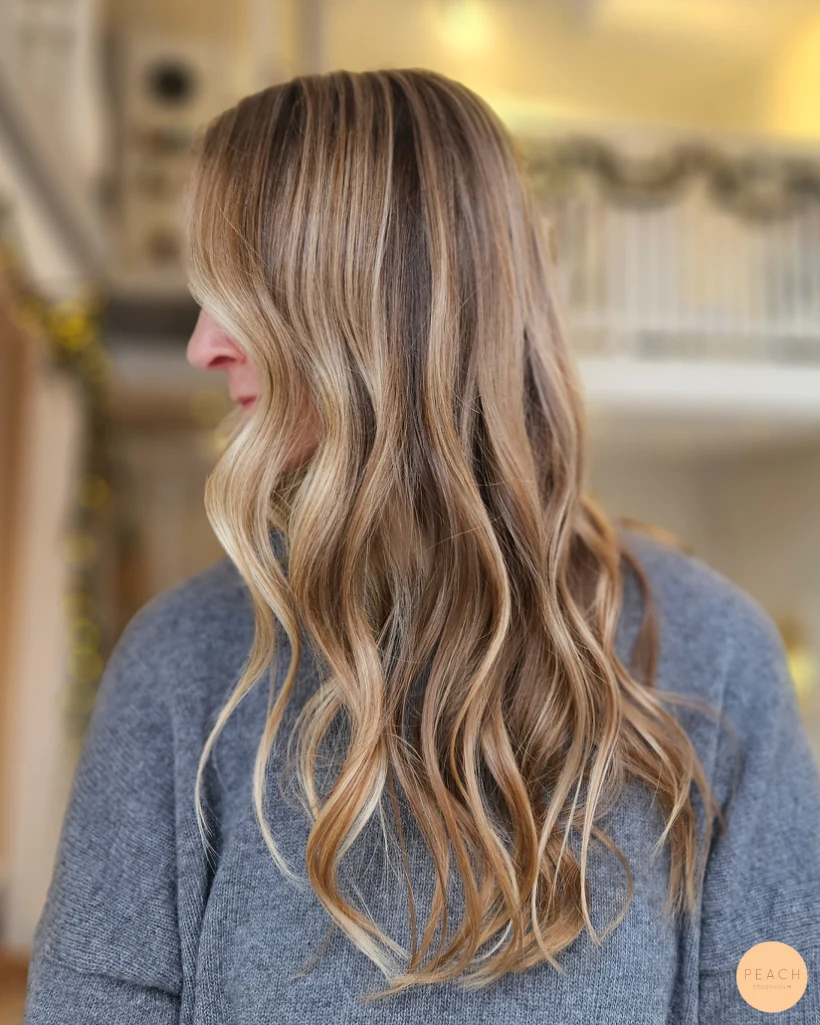 Honey bronde hair