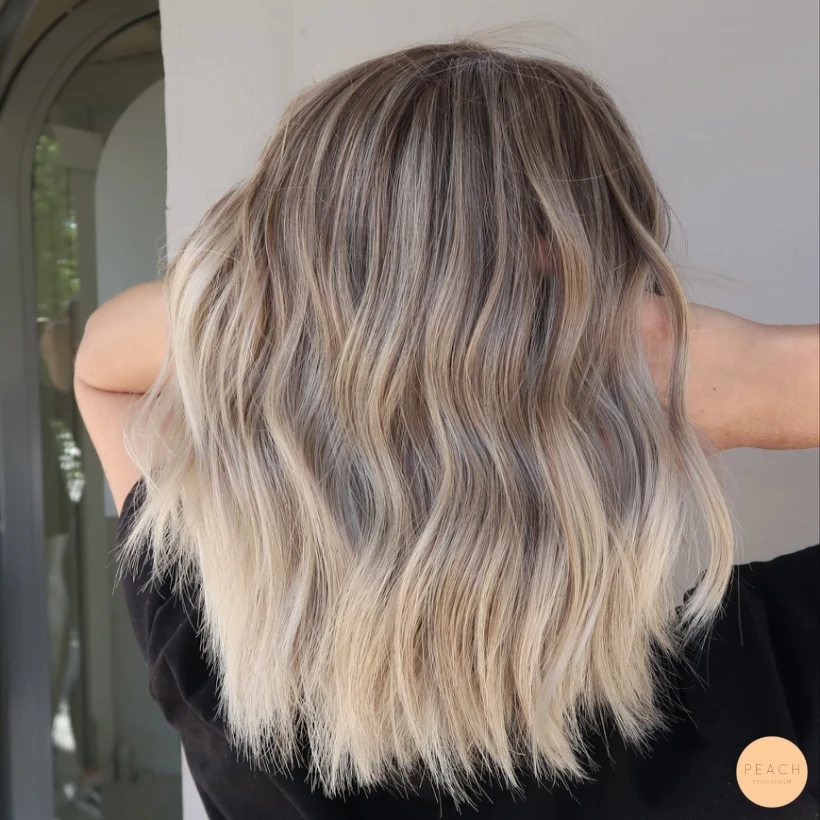 Blonde balayage short hair – inspiration 1 november 2020