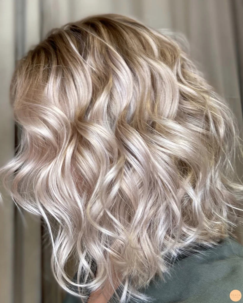Kall blond hårfärg