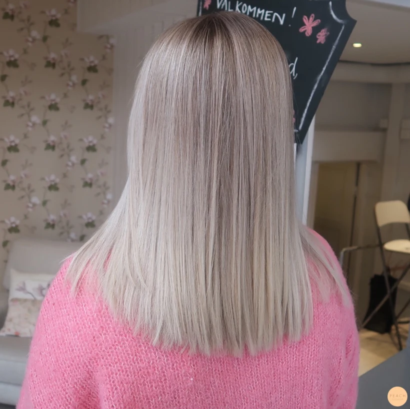 Kall blond hårfärg