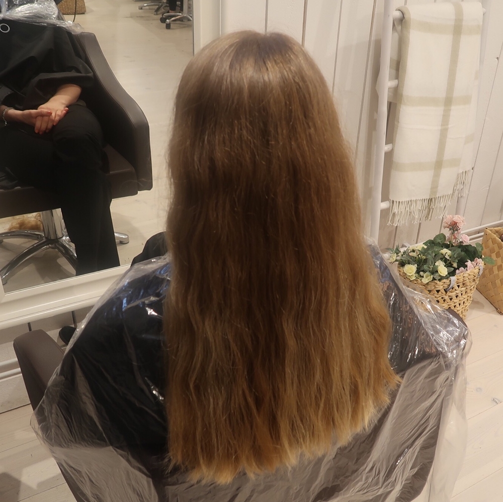 Mjuka, lyxiga balayage slingor