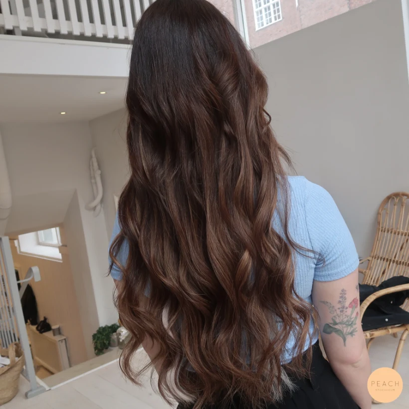 Hairtalk extensions – salongsresultat av Felicia Mankinen, 8 maj 2020