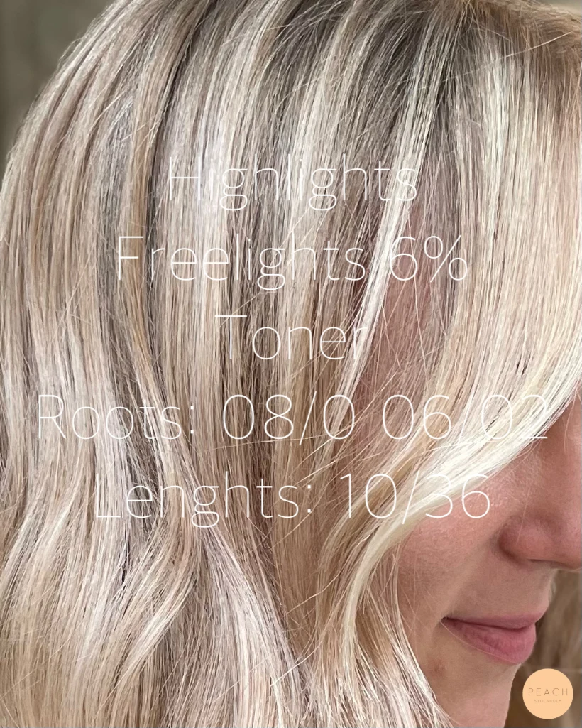 Blond balayage – salongsresultat av Jonathan Hultman, 29 september 2023