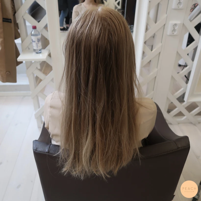 Naturlig sval balayage