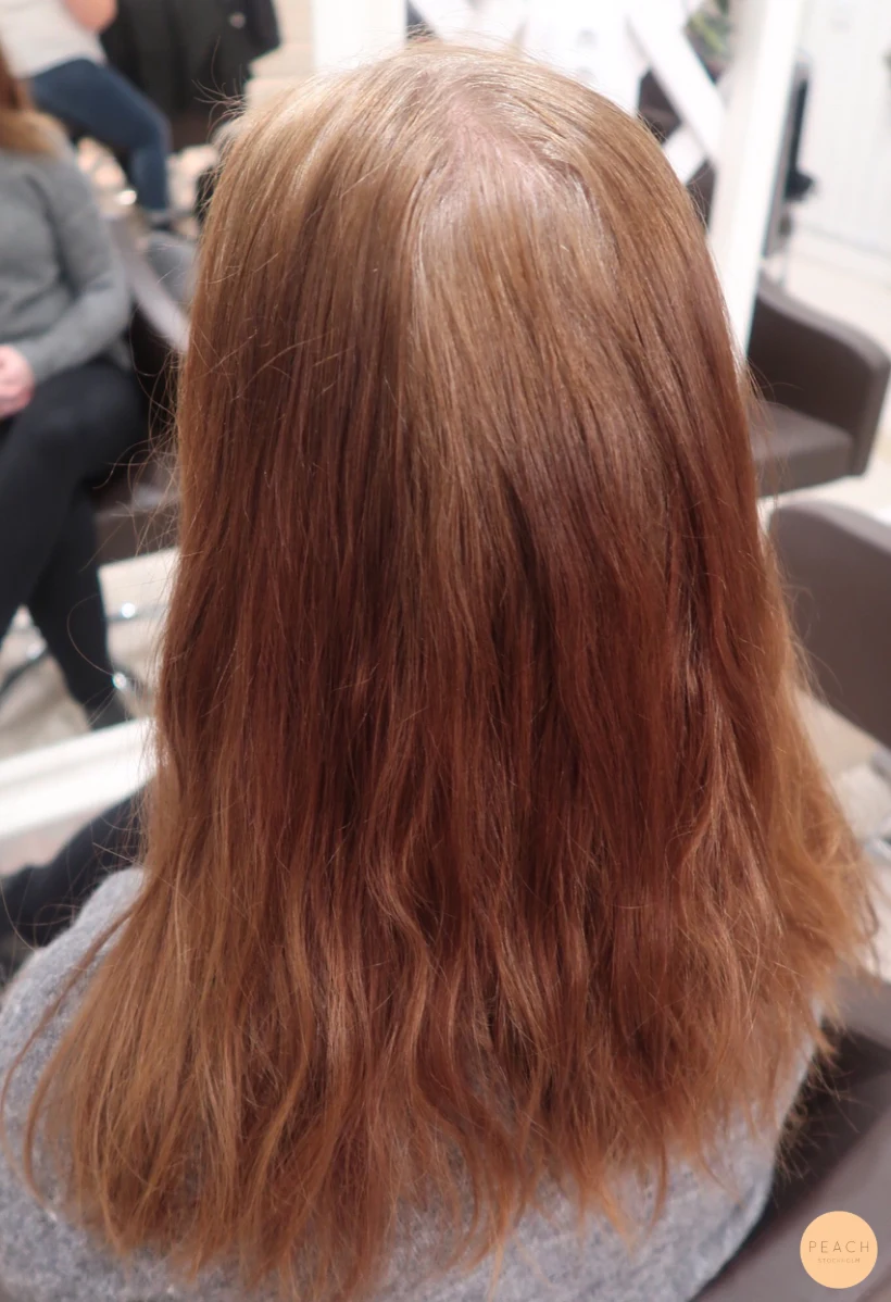 Från röd till blond