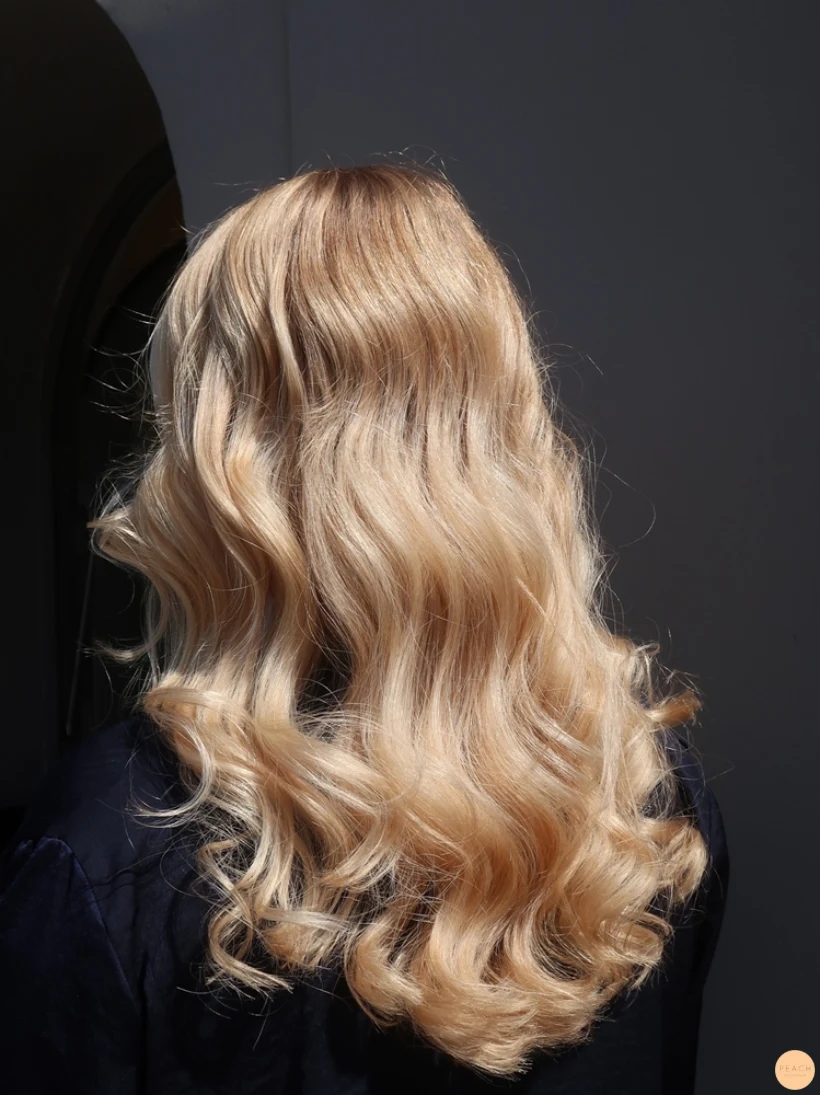 Lyxig guld blond