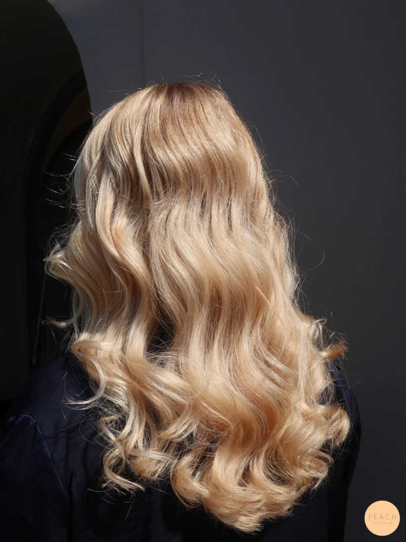 Lyxig guld blond