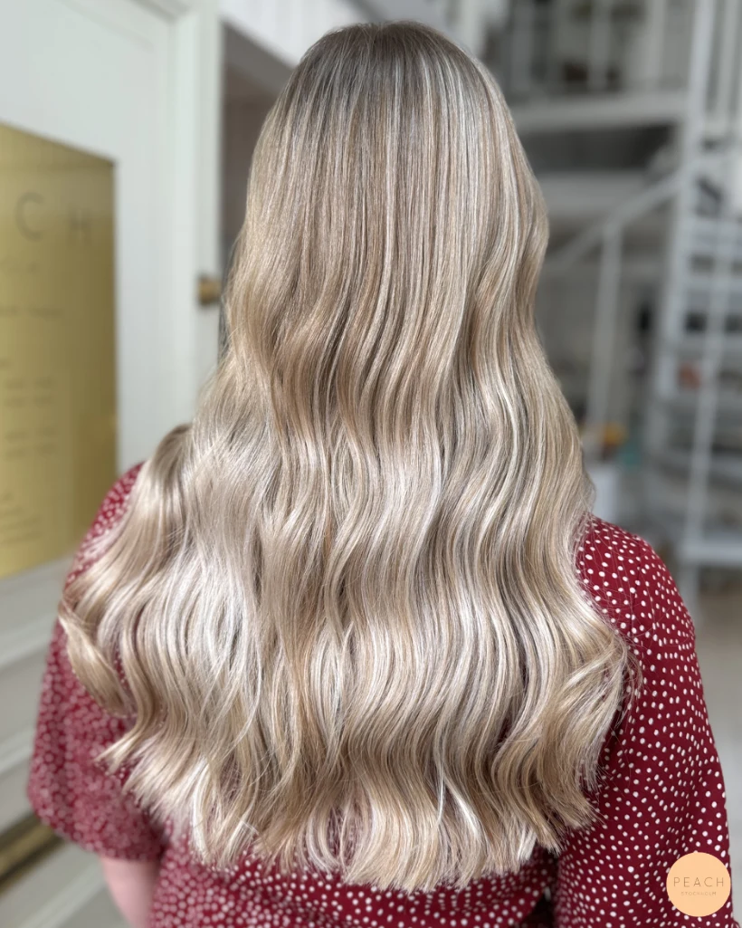 Icy blonde med sval nyansering