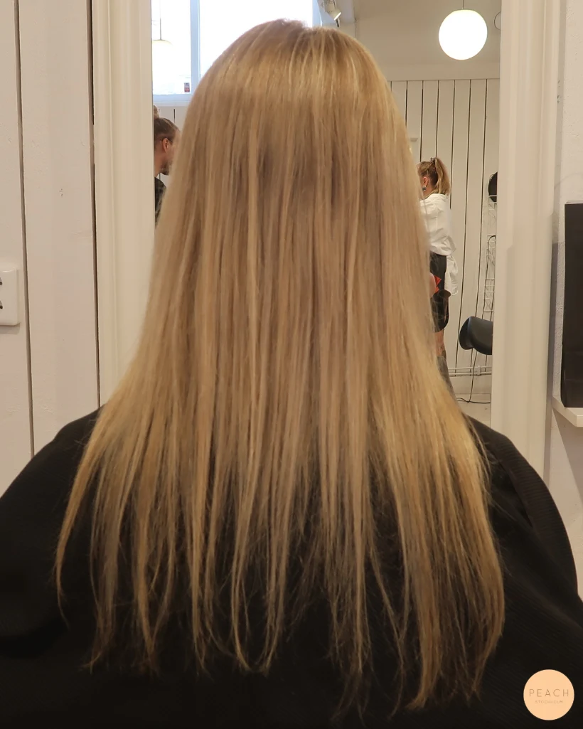 Hairtalk extensions med bröllopslook