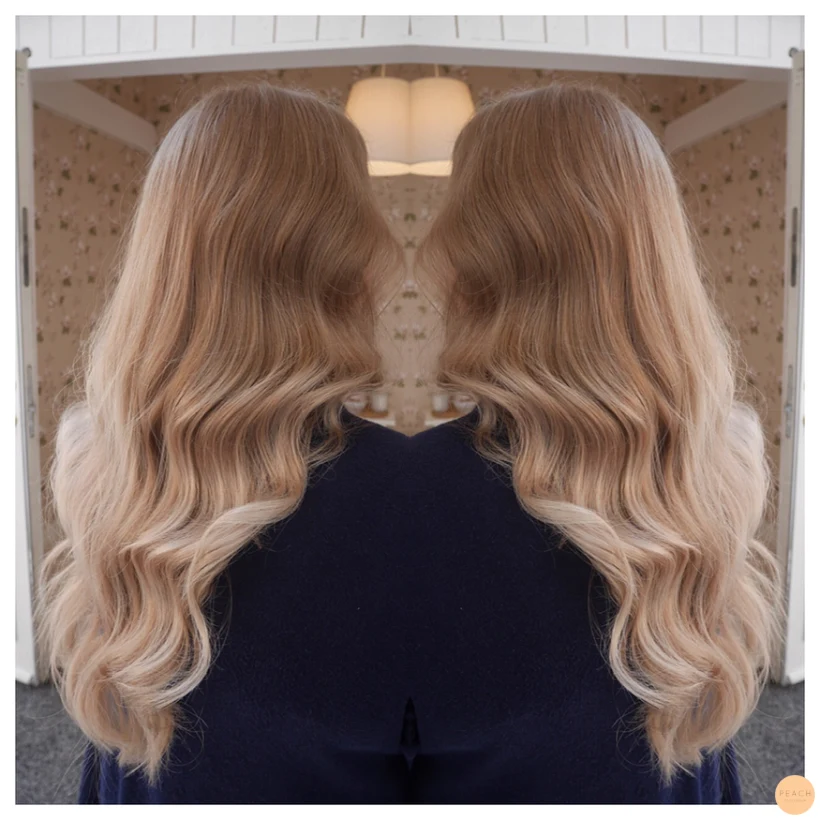 Toning i blonderat hår