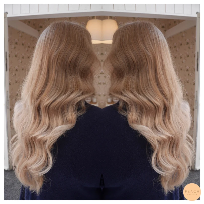 Toning i blonderat hår