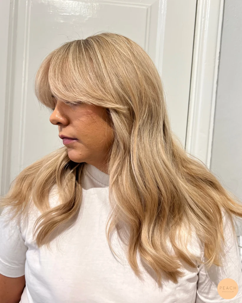Creamy blonde hair color 🌟🌸