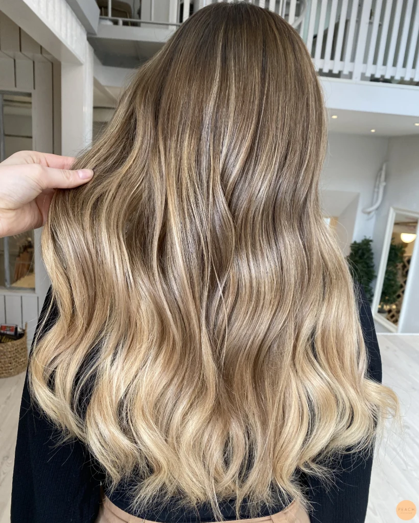 Soft balayage