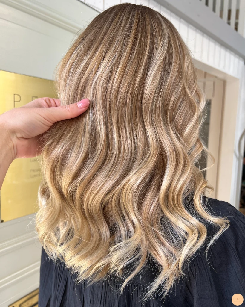 Balayage blond