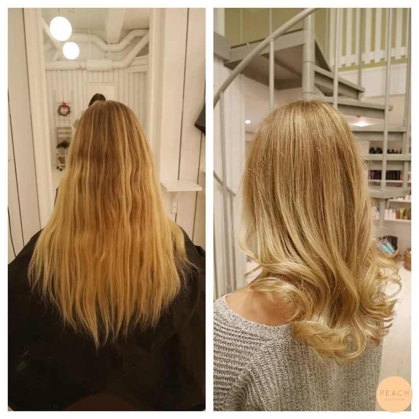 Naturlig blond – salongsresultat av Sara Björk, 17 januari 2017
