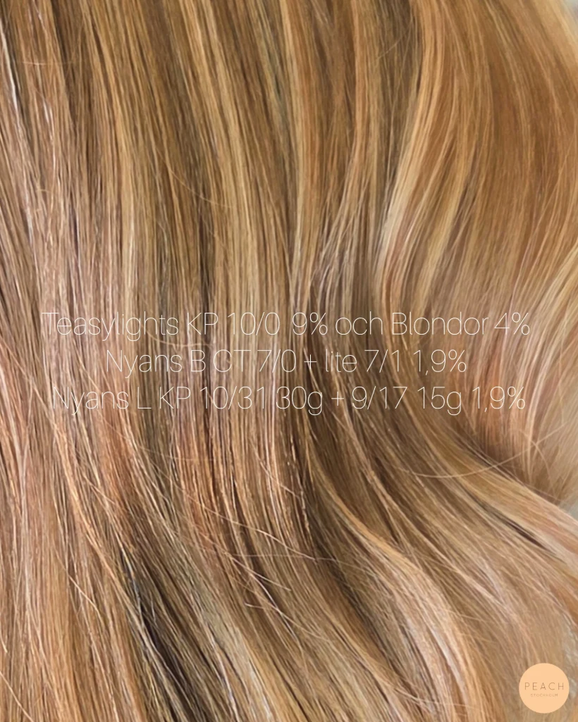 Warm honey hair color ☀️