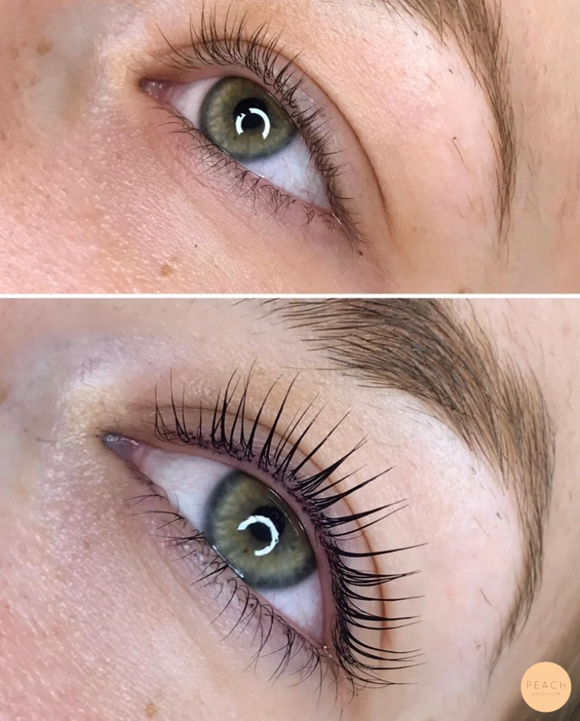Yumi lashlift istället för fransförlängning