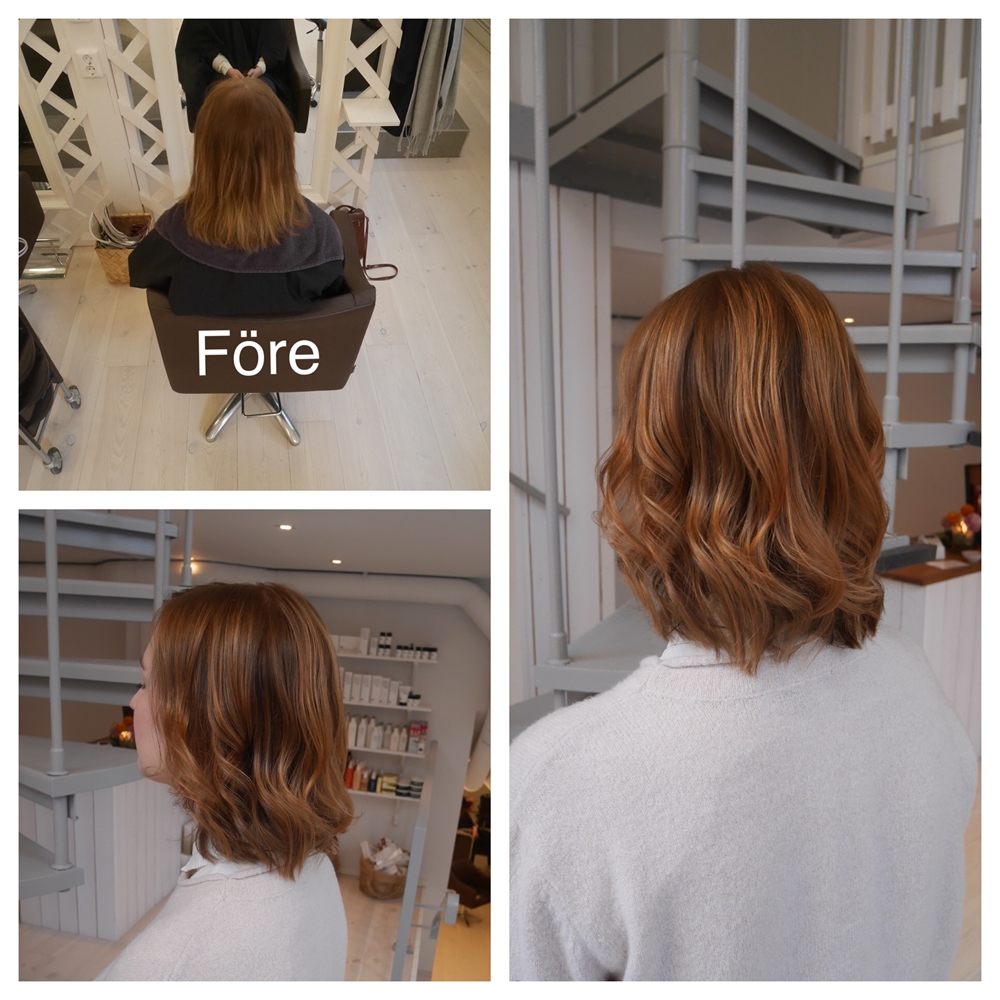 Warm bronde hair