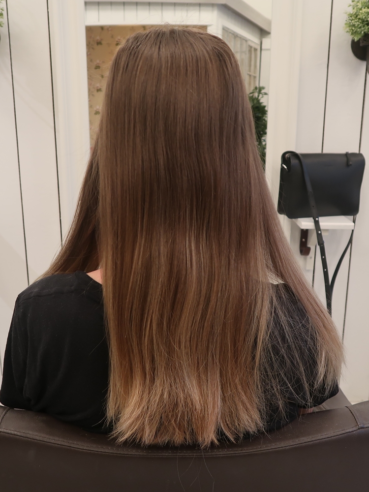 Balayage blond – salongsresultat av Louise Zetterberg, 8 december 2018
