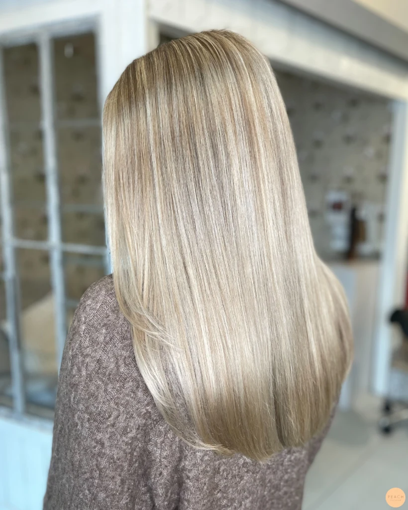 Blonda slingor