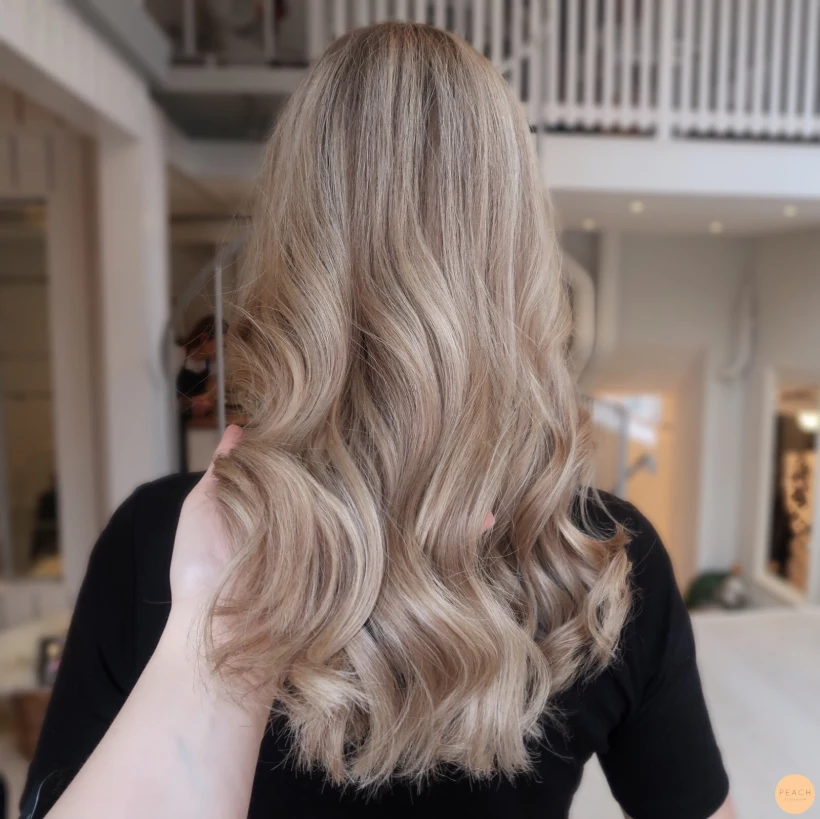 Balayage blond
