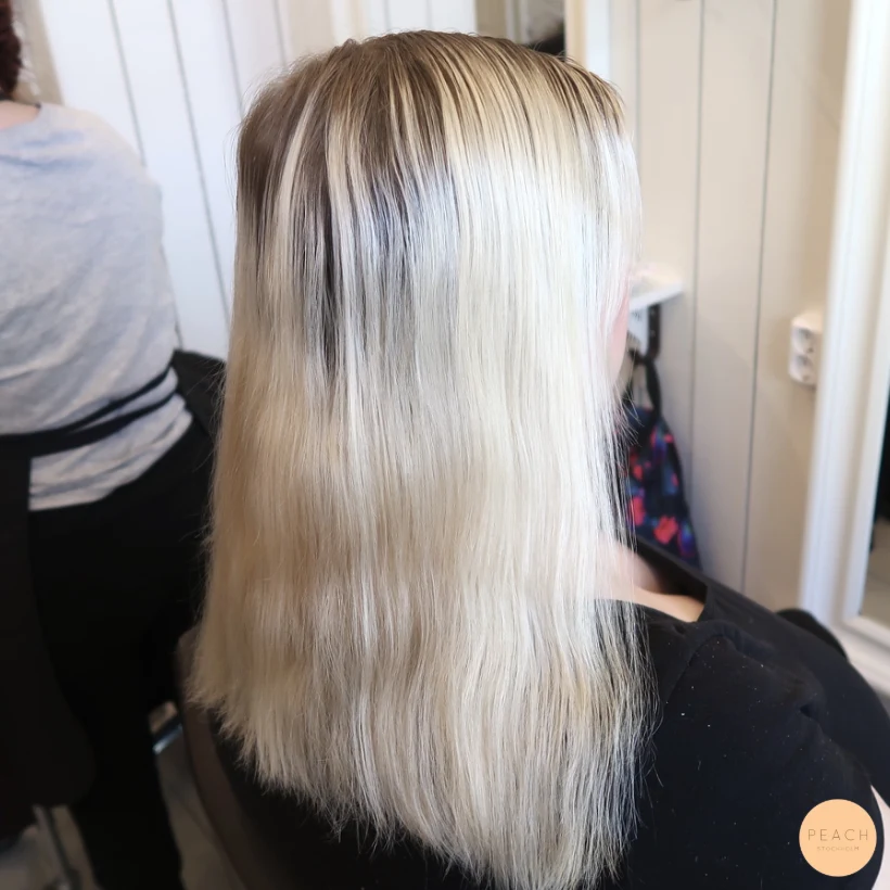 Naturlig beige blonde