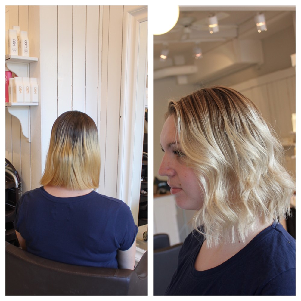Kall blond lob