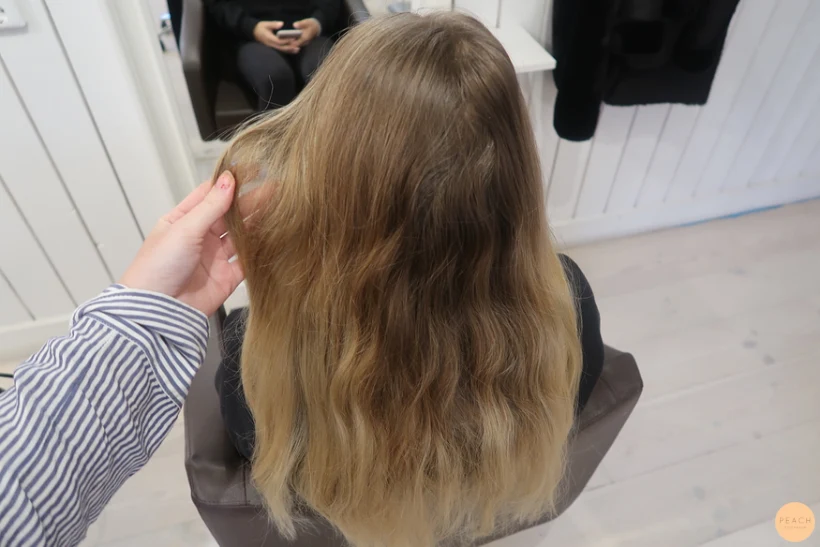 Blonda slingor