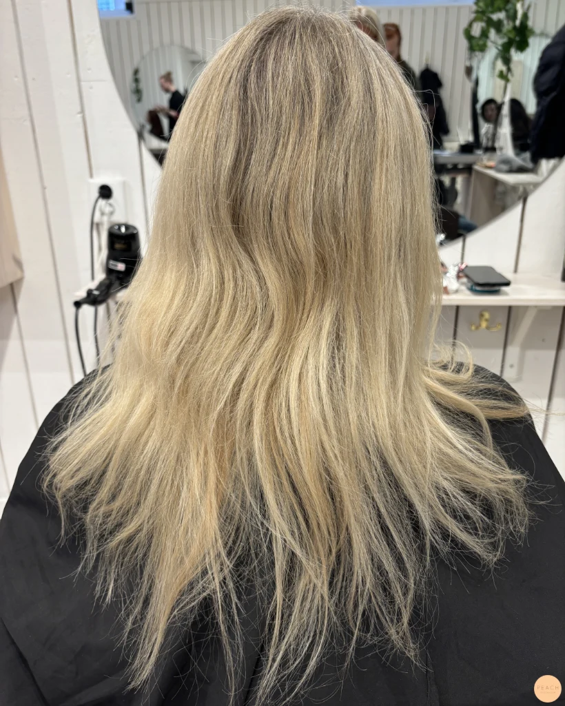 Blont löshår tejp