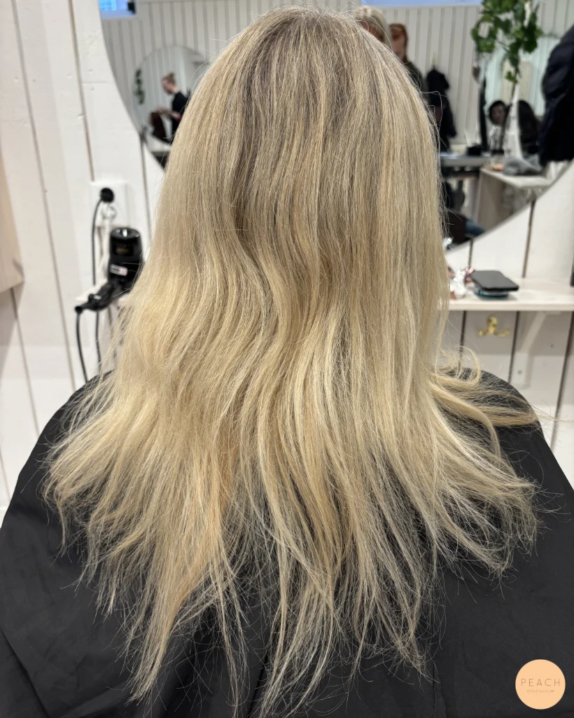 Blont löshår tejp