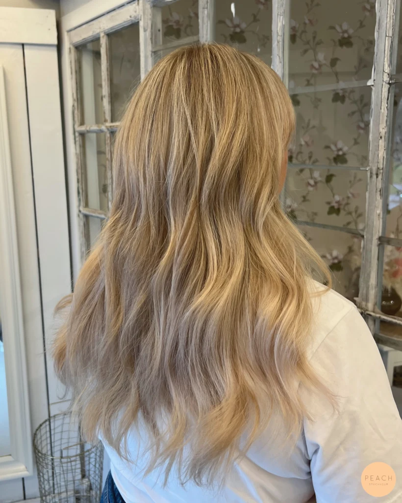 Creamy blonde hair color 🌟🌸