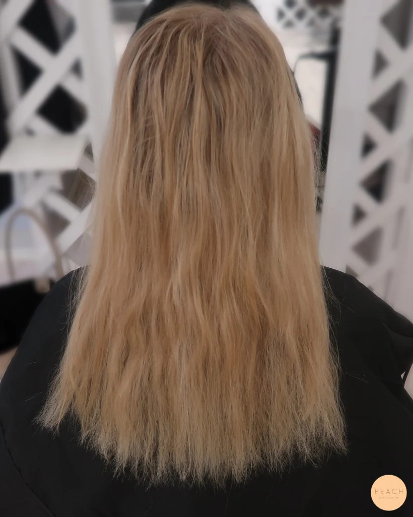 Bronde hår med mjuka lowlights