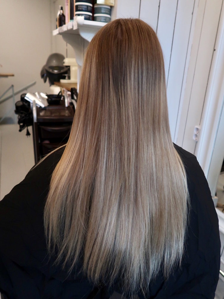 Sommar balayage slingor
