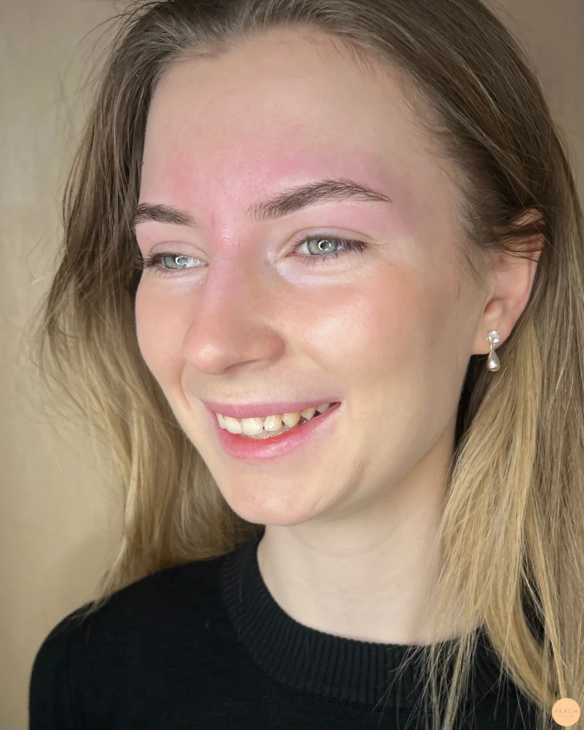 Naturlig bryn formning med vax