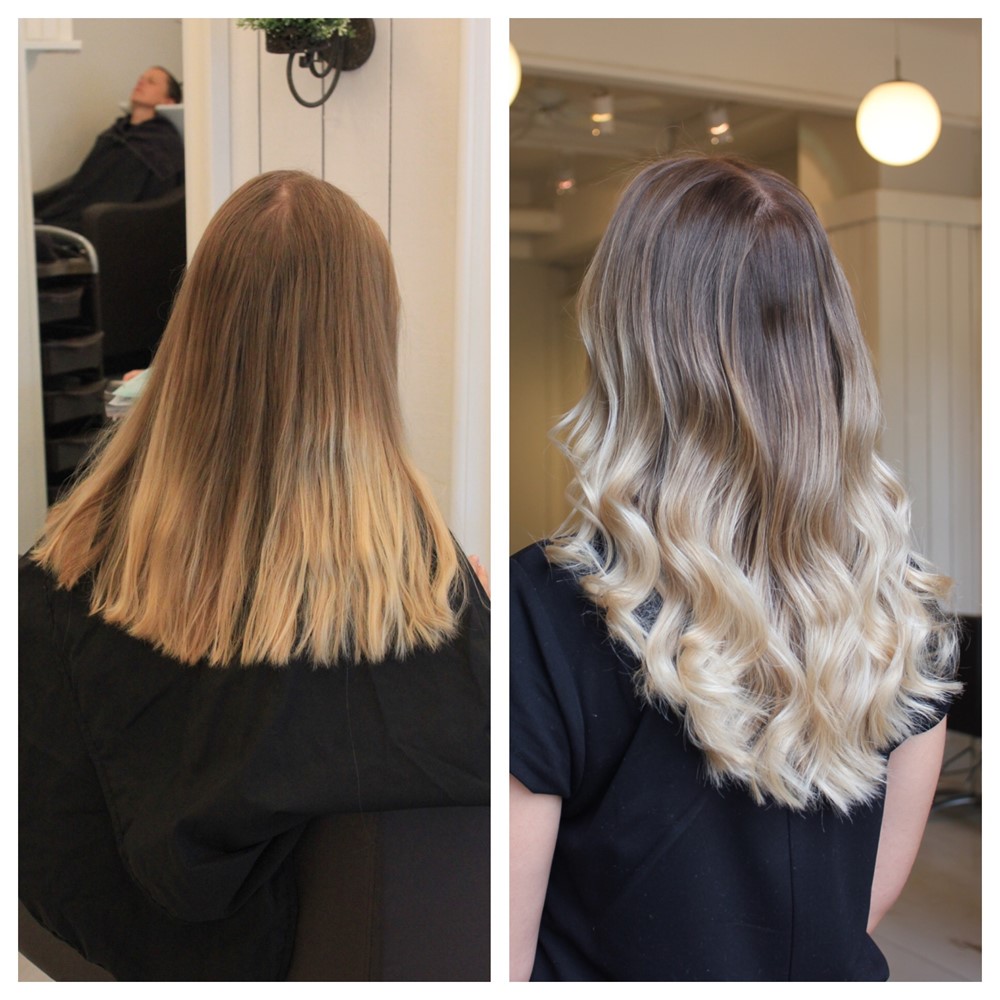 Isblond ombre