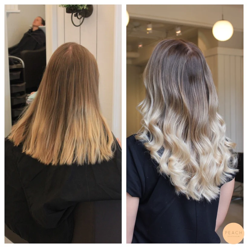 Isblond ombre