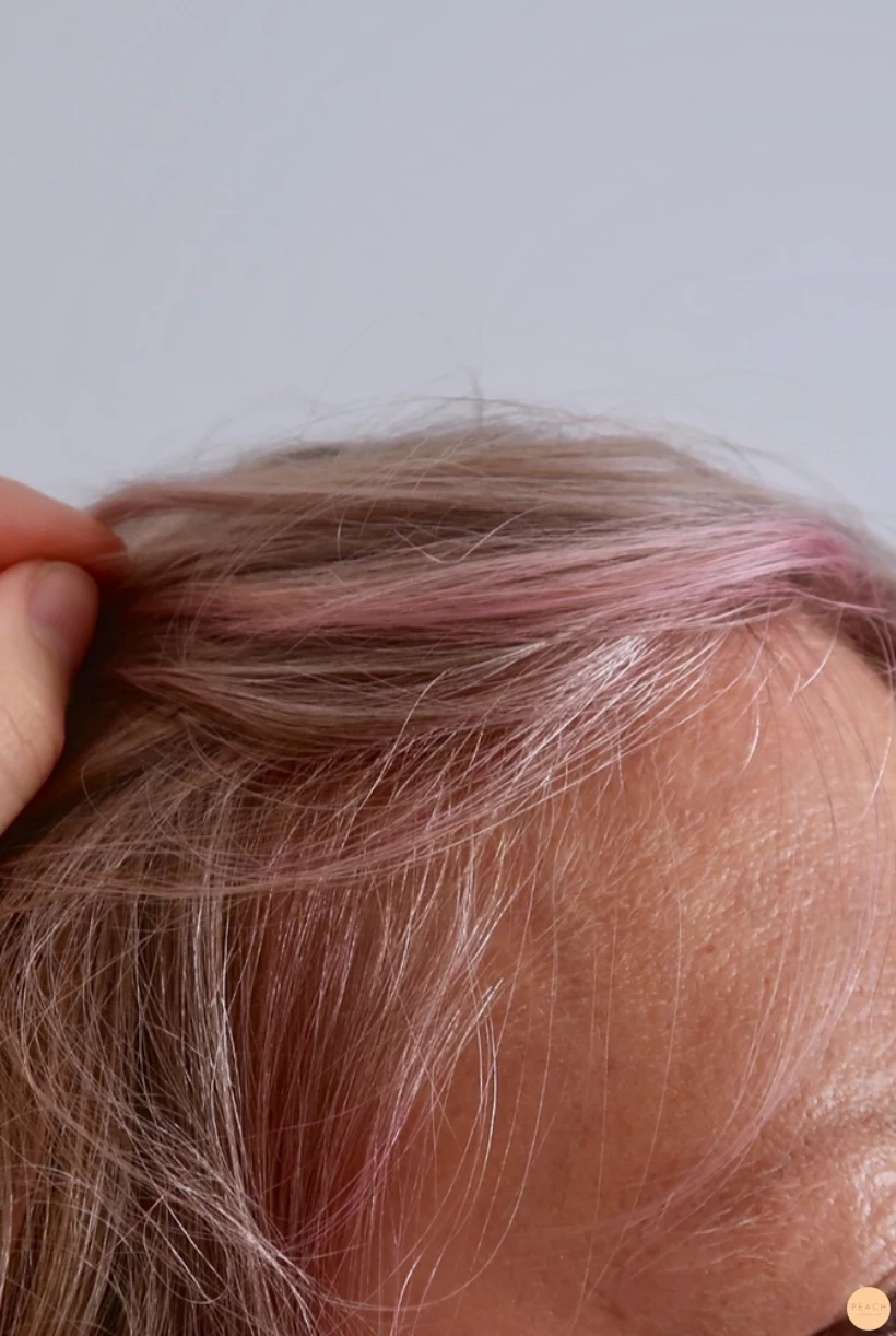 Pink hair color