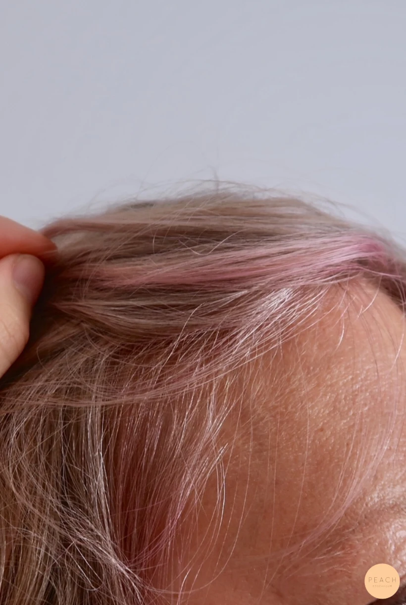 Pink hair color