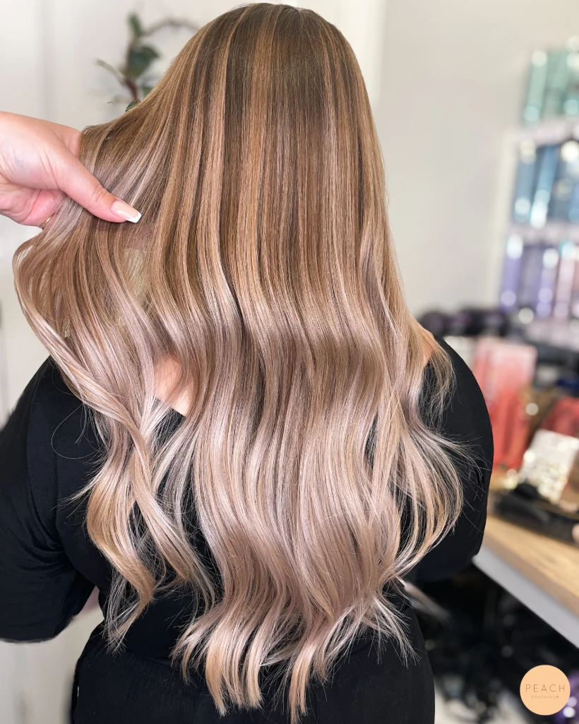Lowlights highlights rosé touch