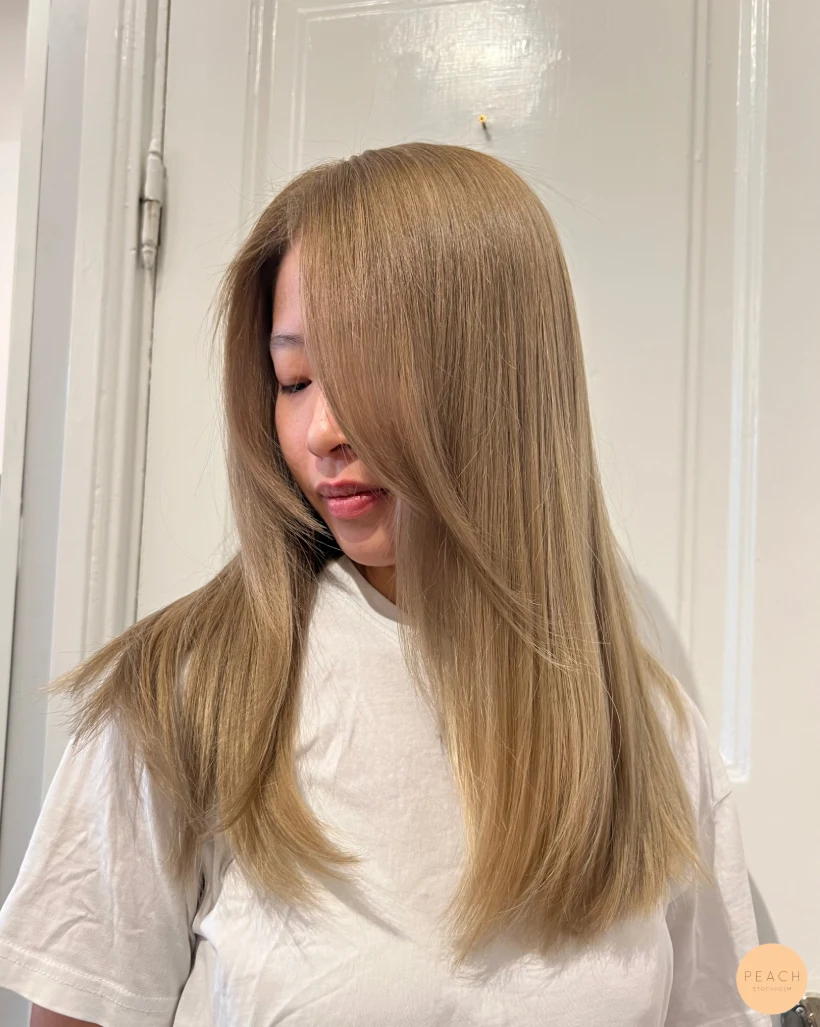 Cool bronde hair color 🥰🌟