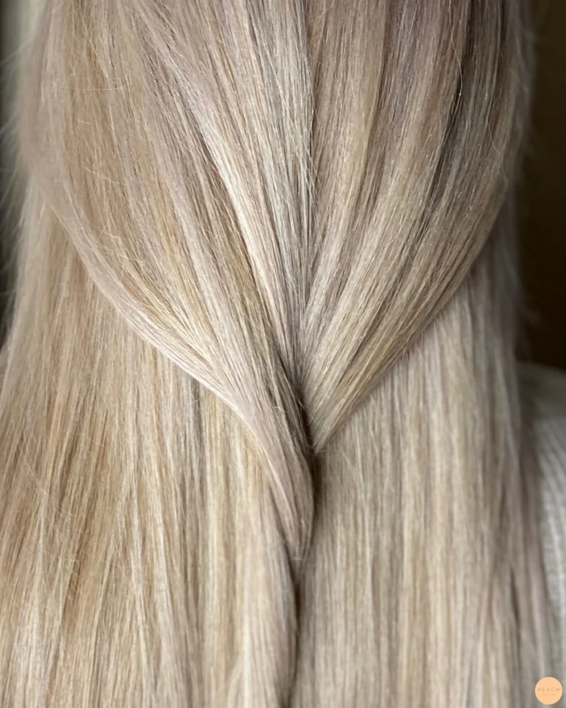 Blond hårfärg