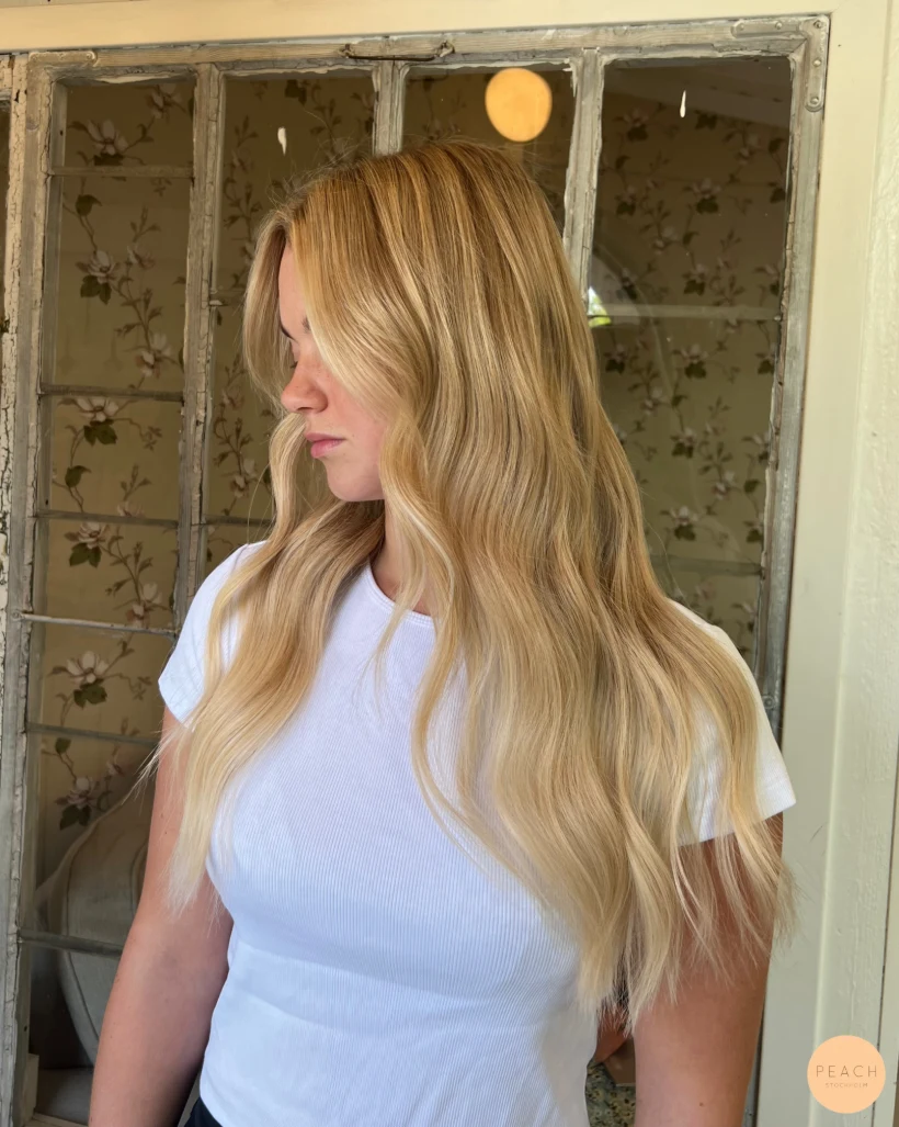 Vanilla blonde dream hair color🌼