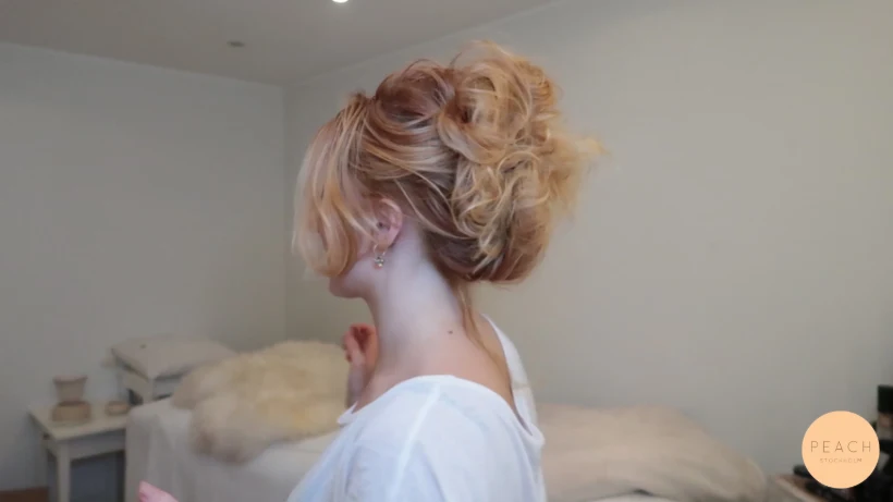 Bad hair day rescue - Tutorial med steg för steg guide till en bohemisk håruppsättning med sjal