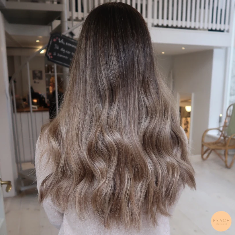 Make over kall beige balayage
