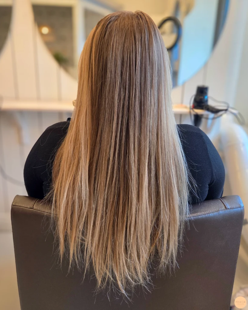 Champagne beige blonde