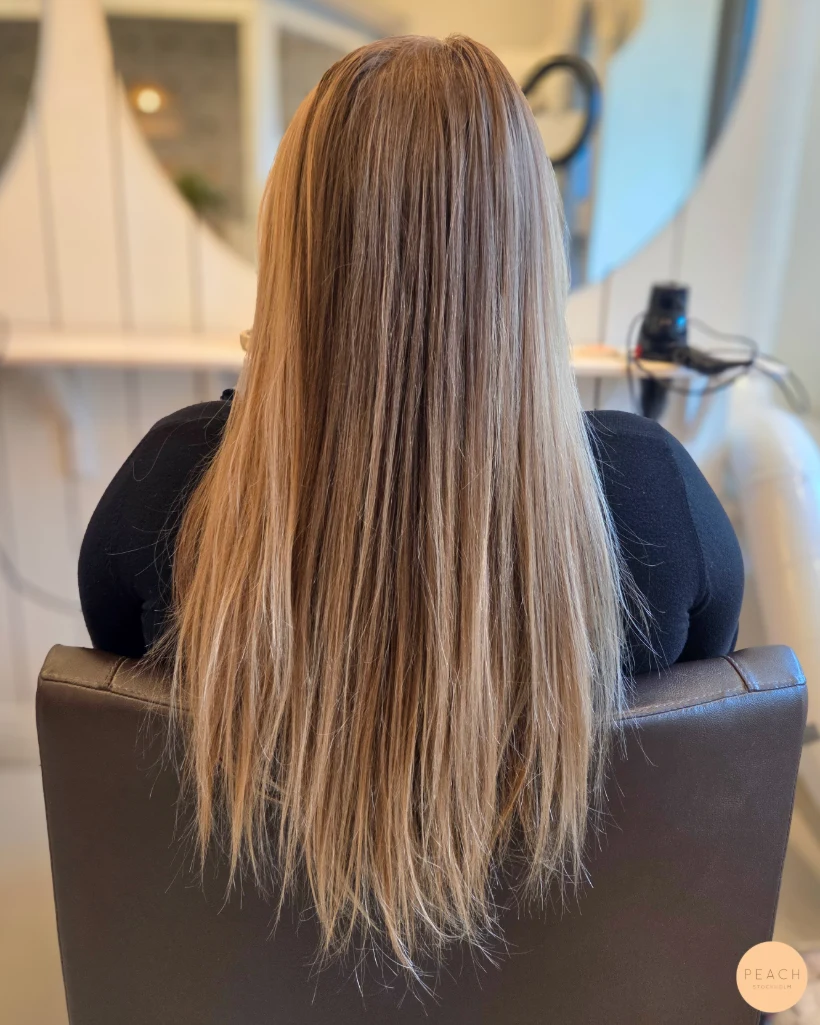 Champagne beige blonde
