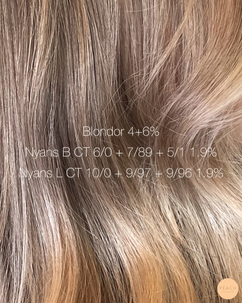 Hair color beige 💫